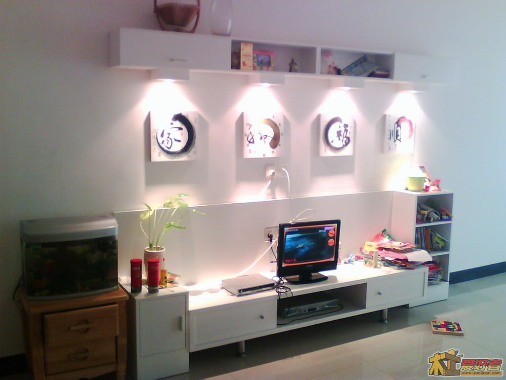 开灯后的效果图