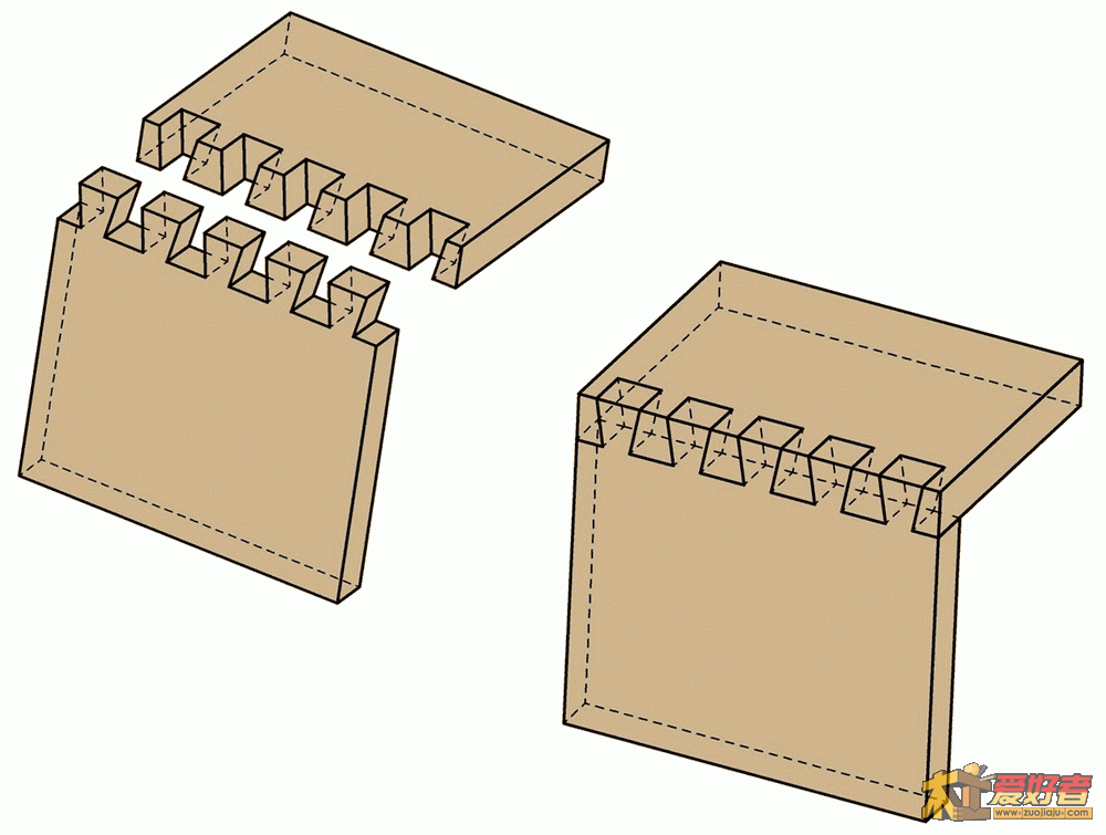 through_dovetails_joint_on_carcase_work.gif