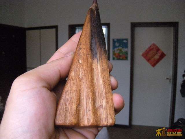 甲木正面，已上油