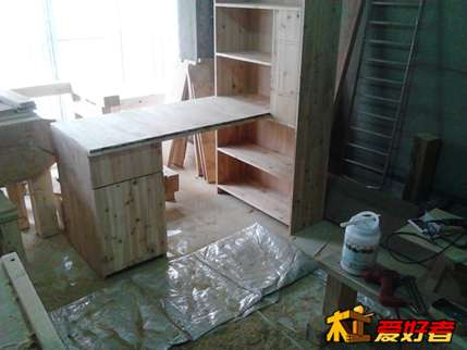 转角书柜