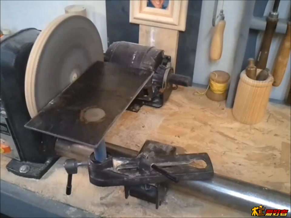 Wood lathe disk sander (HD) 050.jpg