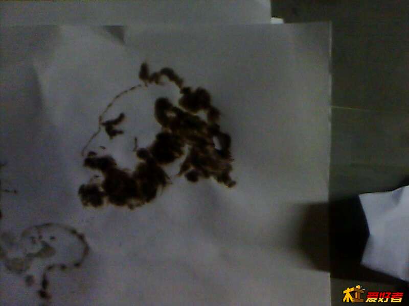 随手练习下，烙铁当毛笔用