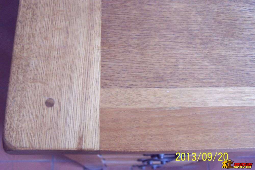 看过大胡子做电脑桌吗？圆木榫