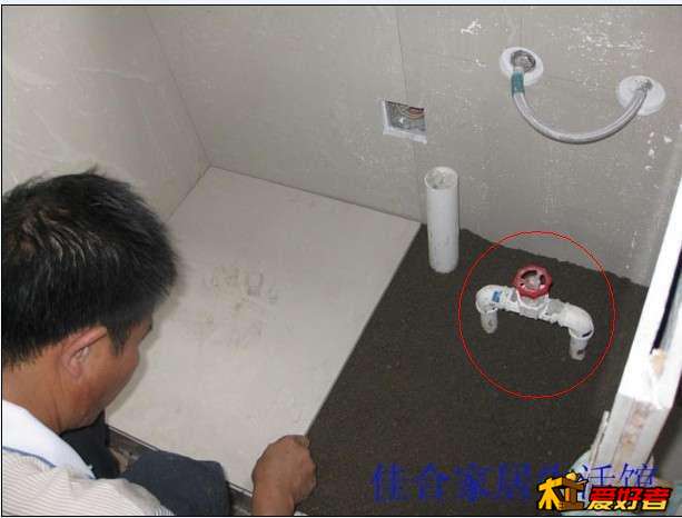 将来这红圈内的截门怎么更换