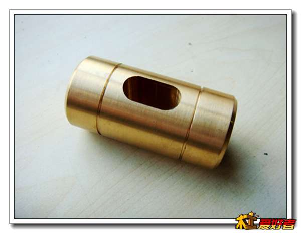 车削铣槽后的锤头