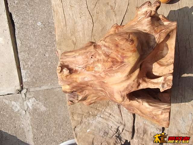 柘木笔筒
