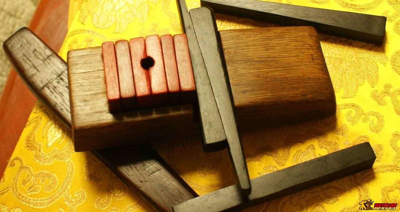 金乙堂作篆法归宗纯手工三色柞木直方床(续三)  (37).JPG