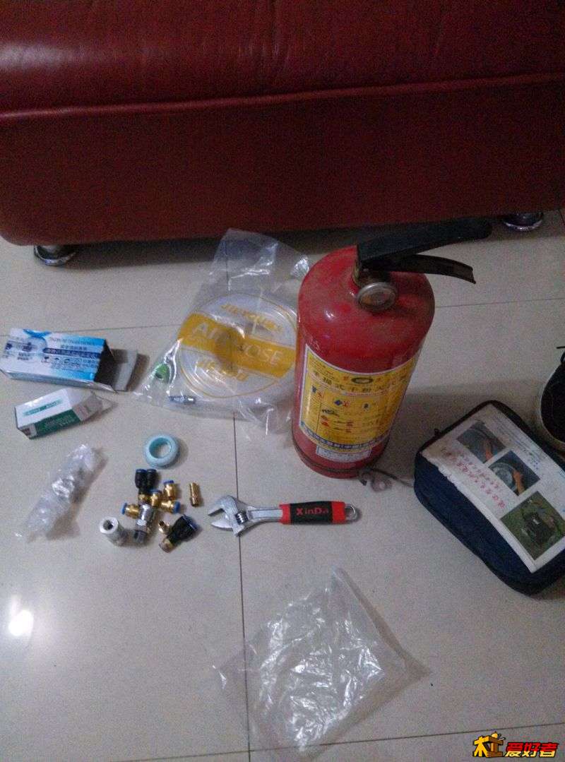 开工,8mm管在本地买的
