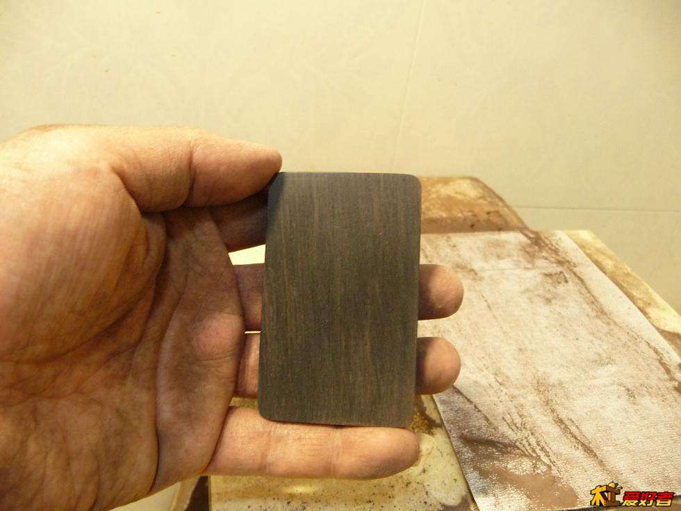 打磨到320目的效果。