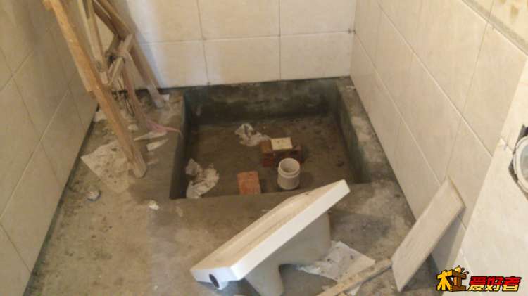 上午利用了点时间弄了下蹲便器