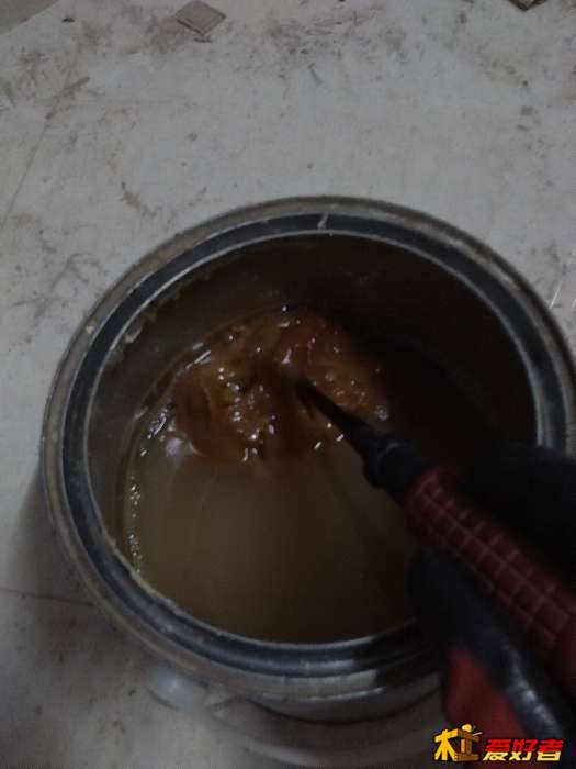 木蜡油结块了