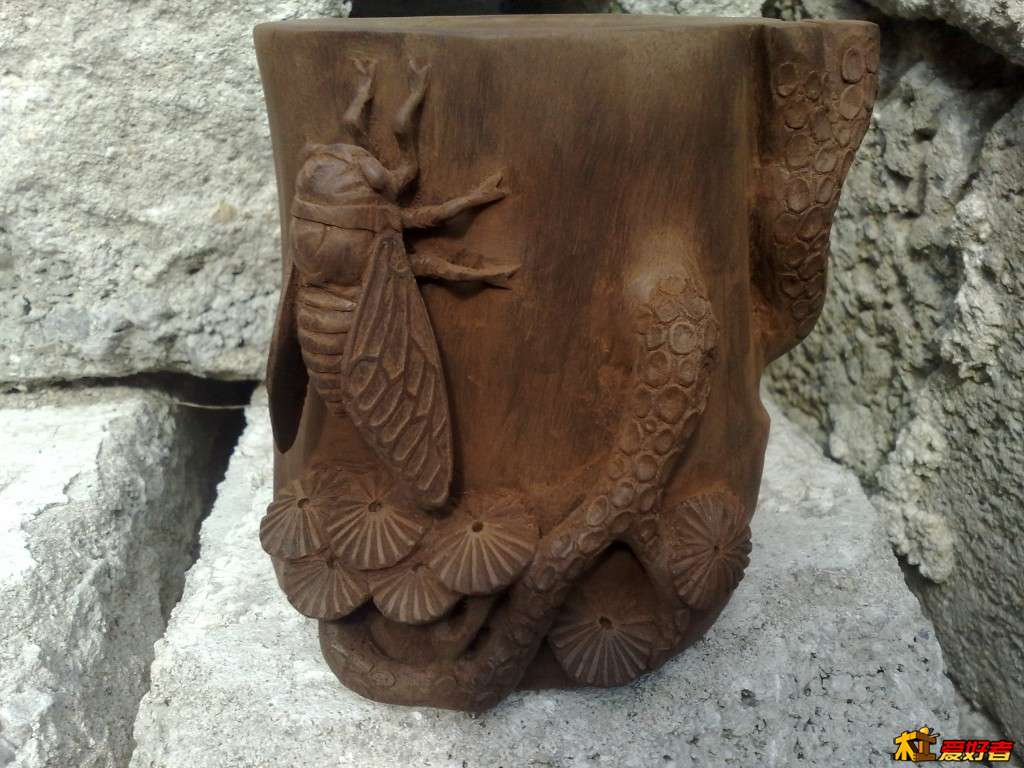 树枝表现不好，木质软无法更光滑了，会花太多时间