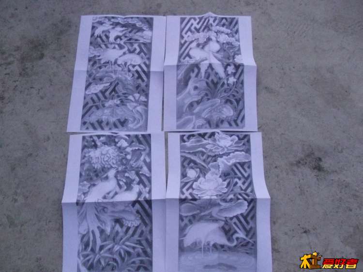 大心板图纸，只有4张，还要收集两张。