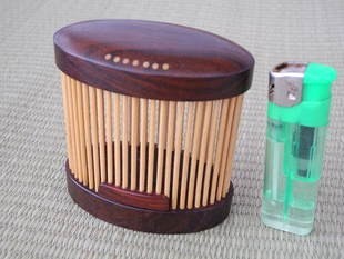 纯手工榫卯红木蝈蝈笼