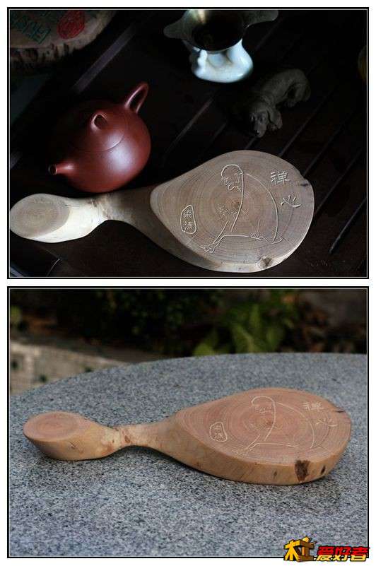 柏木茶垫给好友的