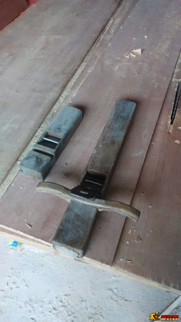 从老爸那里掏来的祖宗刨，小的把手都掉了