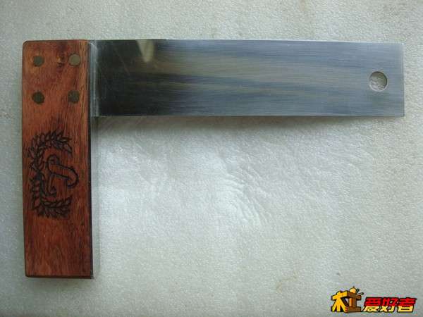 红木座子木工短角尺