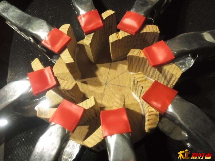 上次体验下做的风机叶