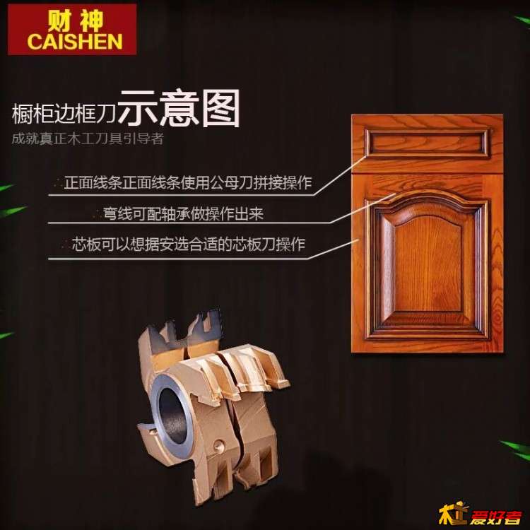 在网上找了这样的门刀，但是这是立铣机的