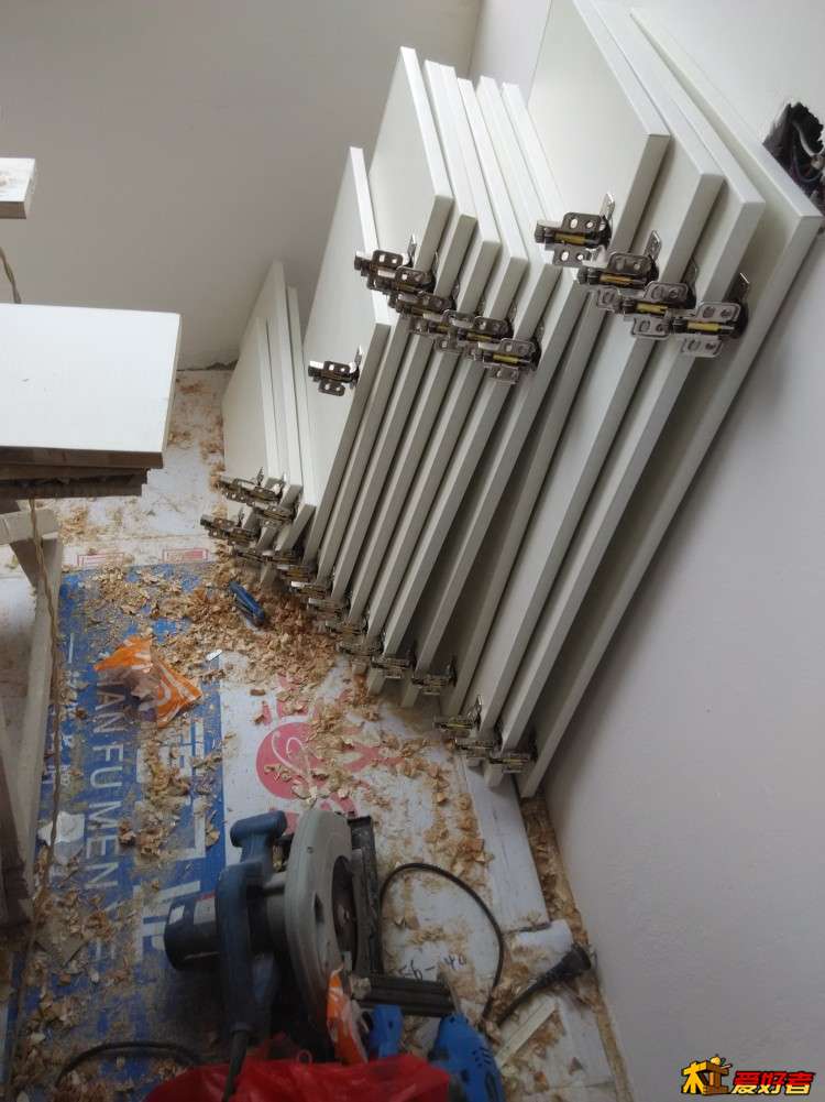 柜门搞定，