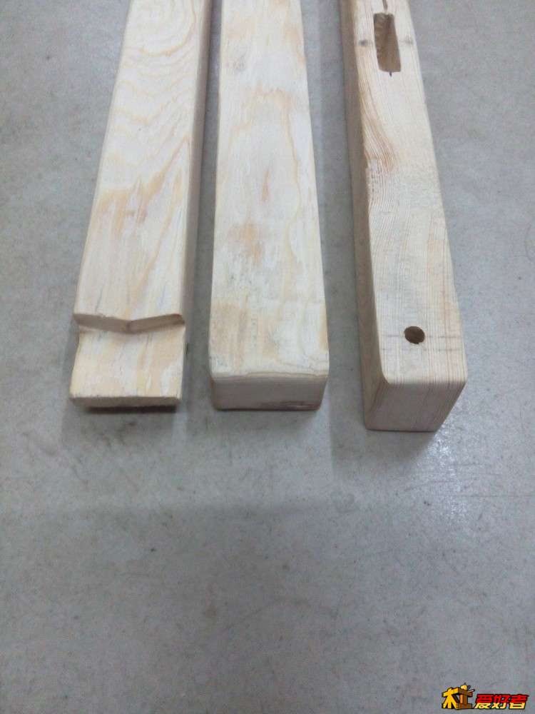 打磨好的木条