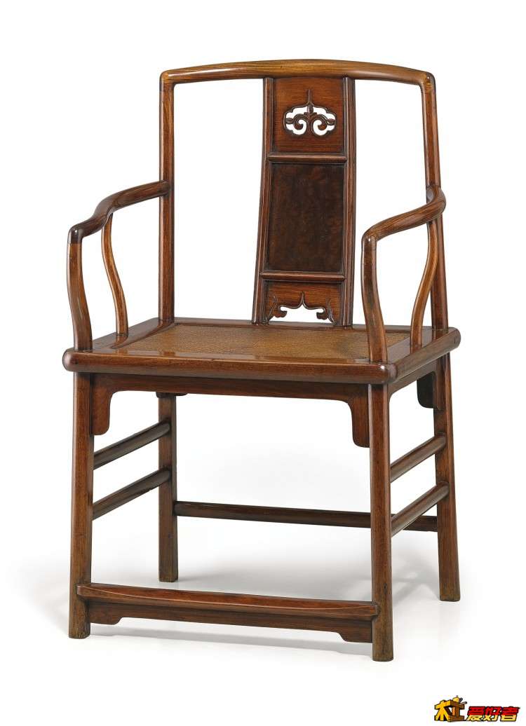 A HUANGHUALI LOW-BACK CONTINUOUS YOKE-BACK ARMCHAIR LATE MING DYNASTY1.jpg