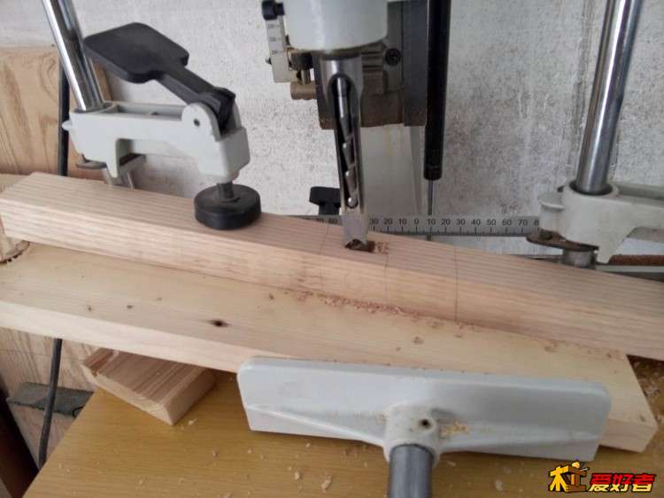 方榫机+辅具开榫