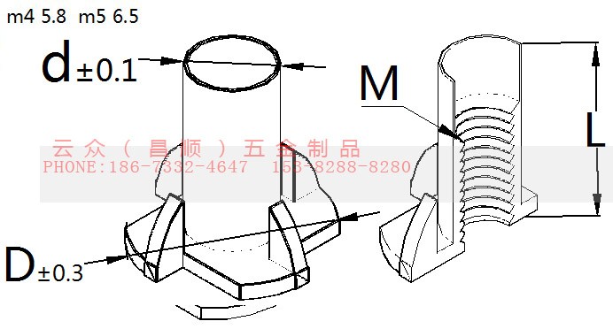 四爪螺母全牙标注2.jpg