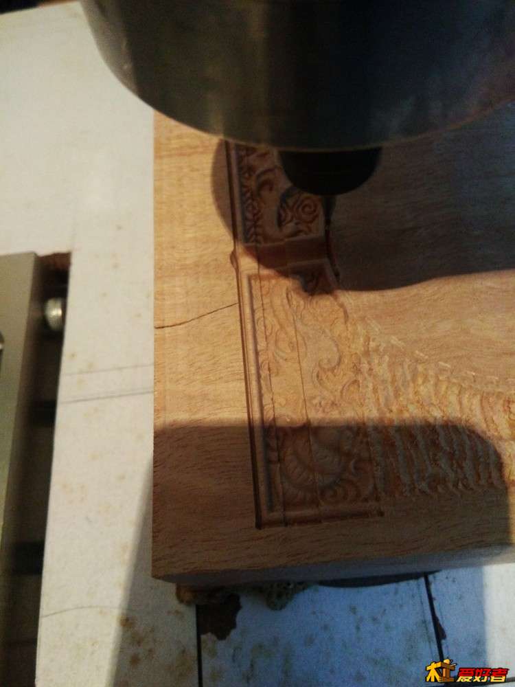 XY联轴器重装以后雕刻的图