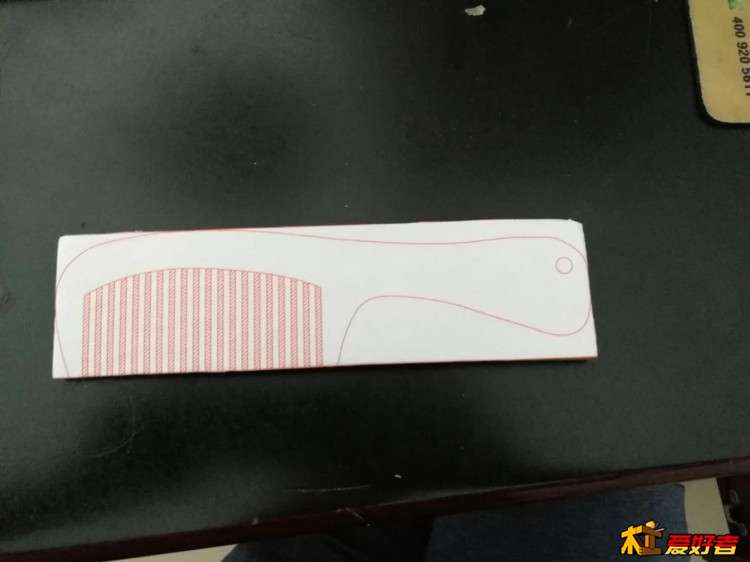 打印贴到木料上