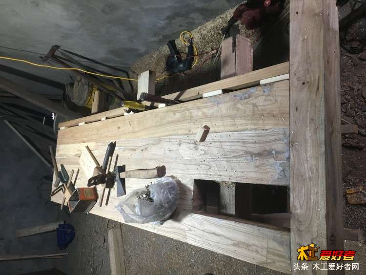 铁翰堂木工桌制作流程图(2桌面及组装) (22).JPG