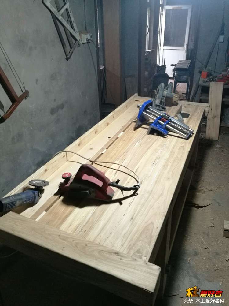 铁翰堂木工桌制作流程图(5夹具安装1-尾钳) (8).jpg