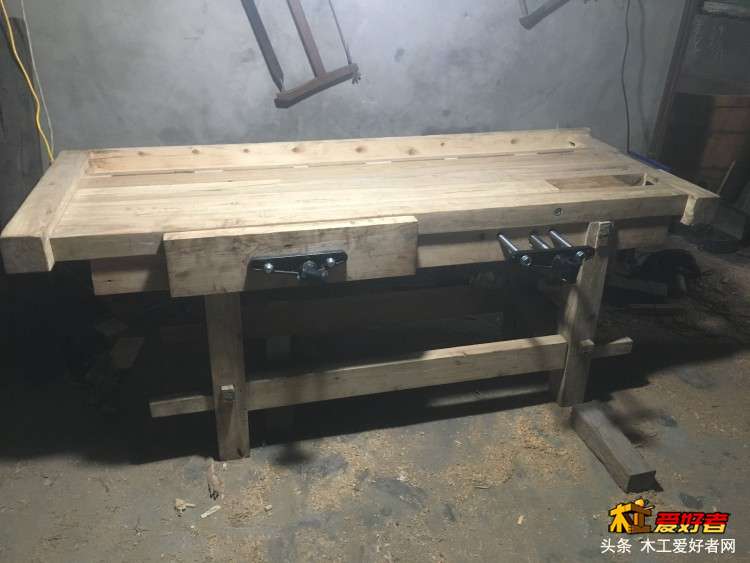 铁翰堂木工桌制作流程图(5夹具安装2-侧钳) (11).JPG