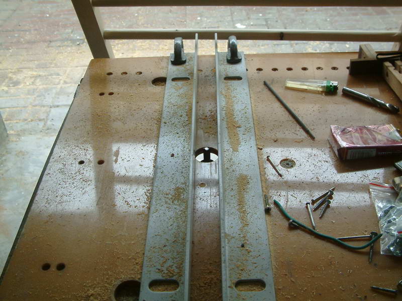 雕刻机上直刀安装靠山