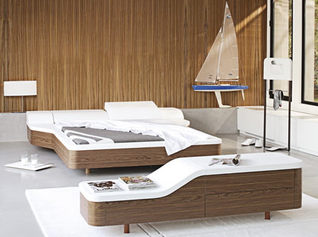 roche-bobois contemporary furniture platform and bed bench seating.JPG