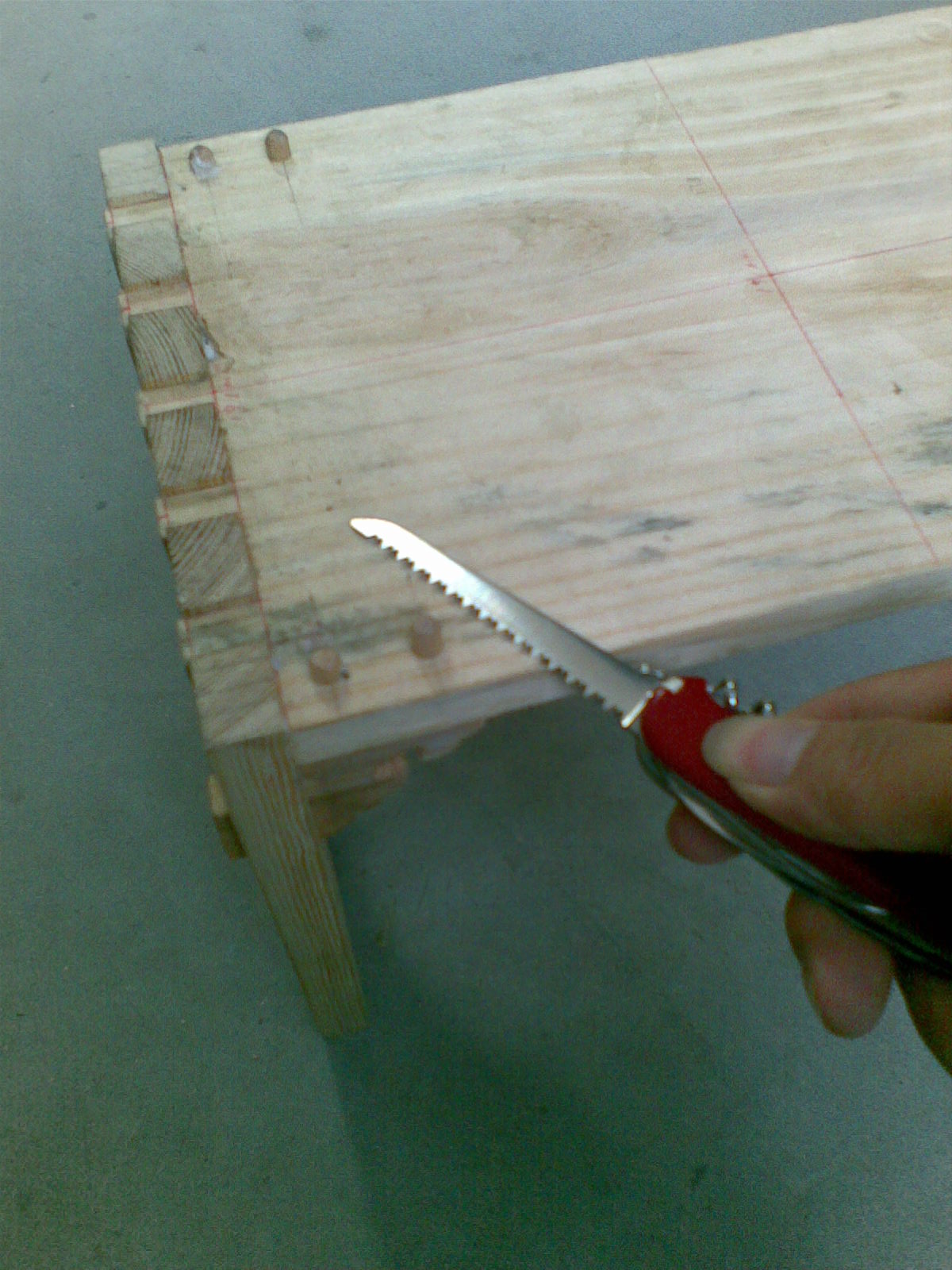 军刀锯－－断榫