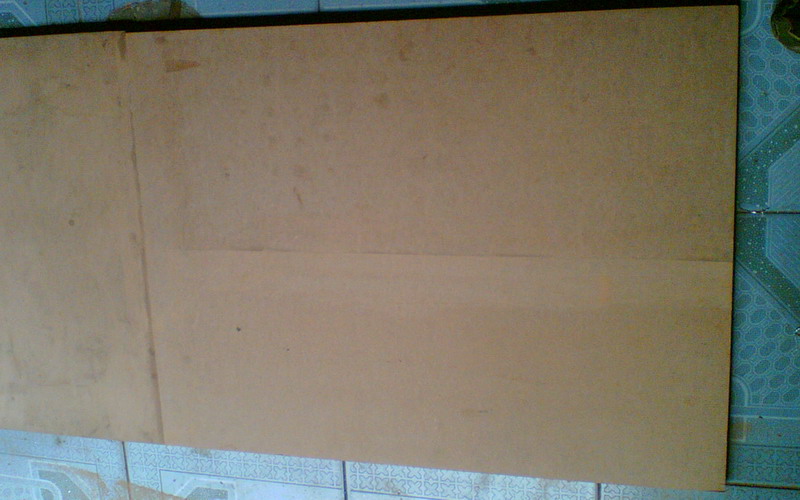 拼好粘接后的效果!