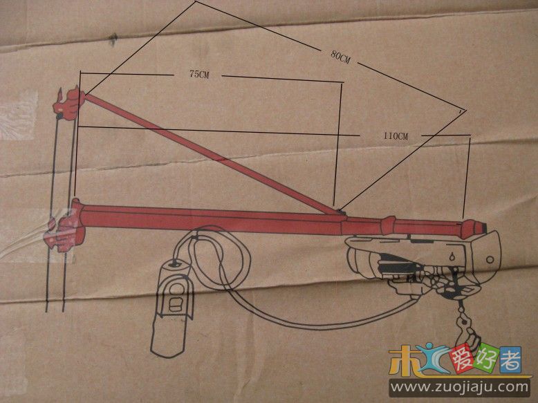 我是按照这个图纸的尺寸做的。