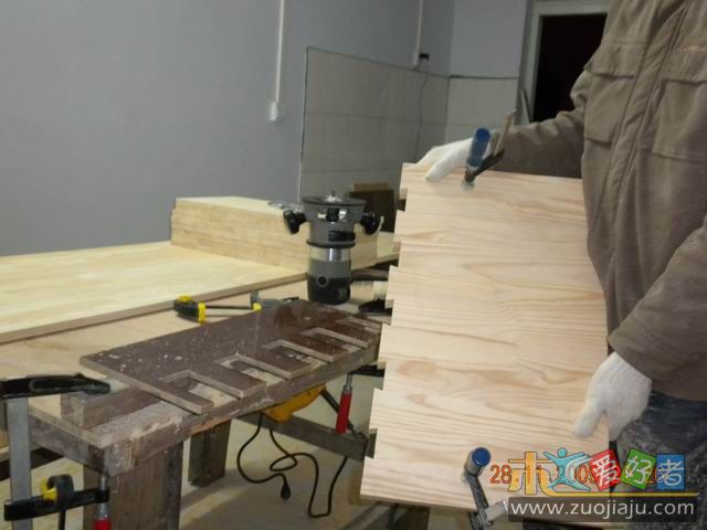 自制燕尾榫模板