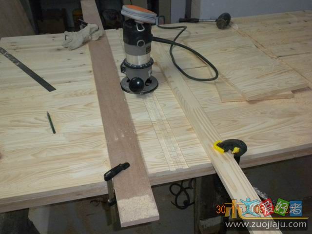 开隔板的槽儿，5mm深