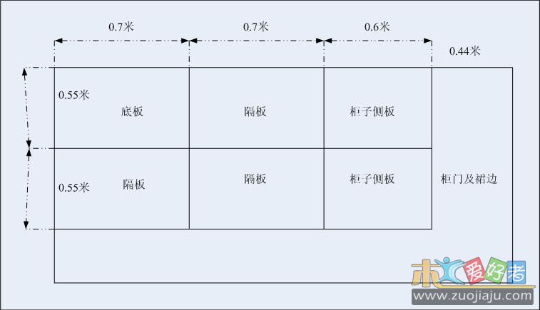 客厅置物架开料图.JPG